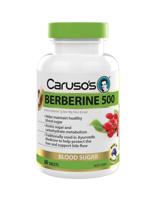 Caruso's Herbal Berberine 500 60 Tablets