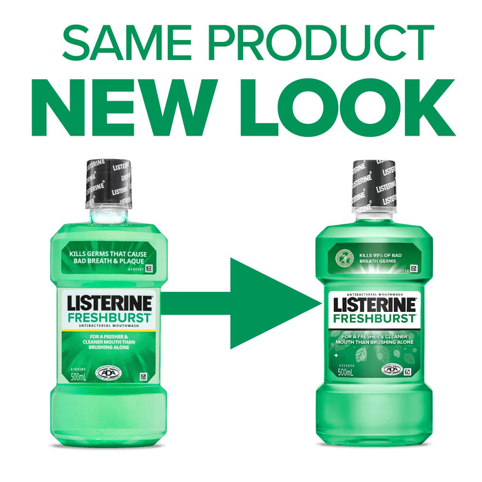 LISTERINE® Mouthwash Fresh Burst 500mL.