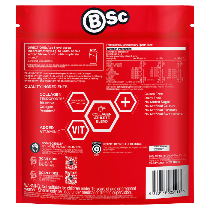 Body Science BSC Collagen Regenerate Powder 153g