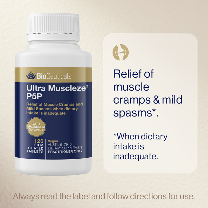 Bioceuticals Ultra Muscleze P5P 120 Tablets