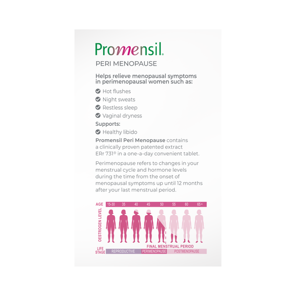 Promensil Peri Menopause 60 Tablets