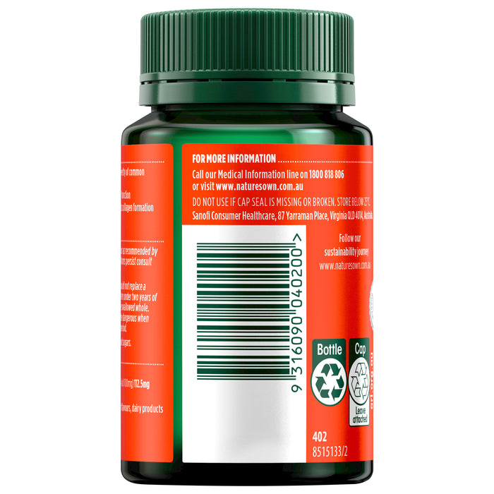 Nature's Own Zinc + C Chew 60 Tablets.