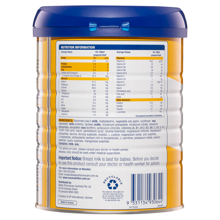 Novalac AC Colic 800g.