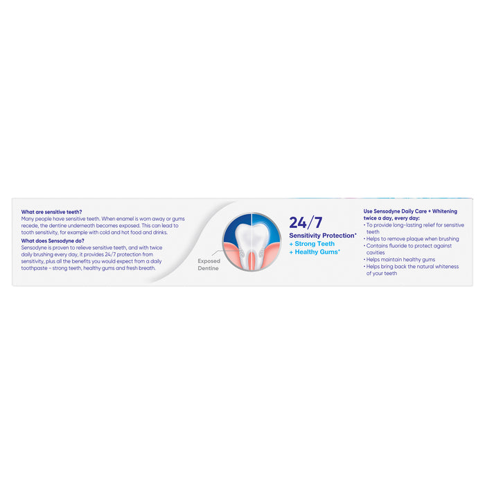 Sensodyne Toothpaste Daily Care + Whitening 100g