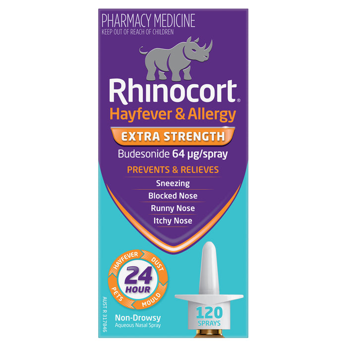Rhinocort Aqueous Nose Spray 64mcg 120d
