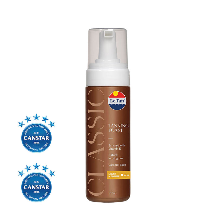 Le Tan Classic Foam Light/Medium 180ml