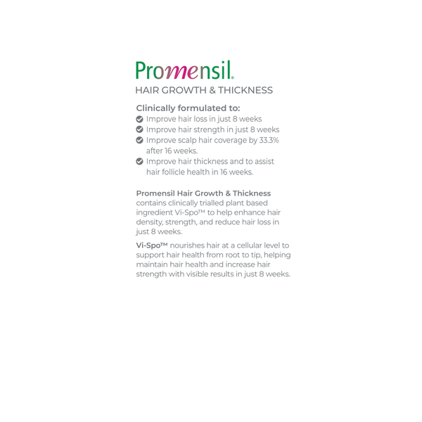 Promensil Hair Growth & Thickness 40 Tablets