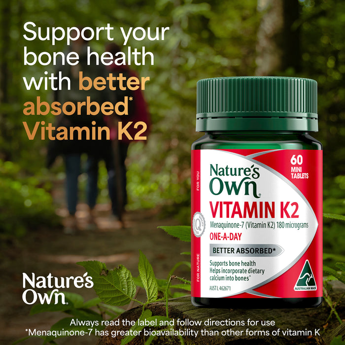 Nature's Own Vitamin K2 60 Tablets