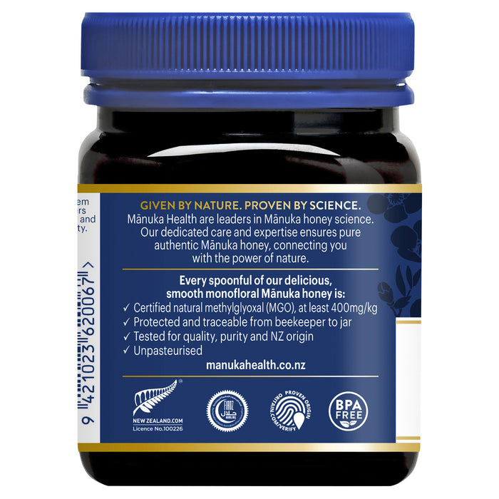 Mankua Health Manuka Honey MGO 400+ UMF13 250g  (NOT For sale in WA)