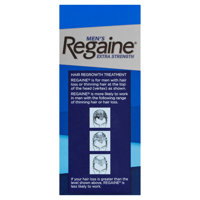 Regaine Solution Hair Loss Treatment Mens Extra Strength Topical Application 4 x 60mL