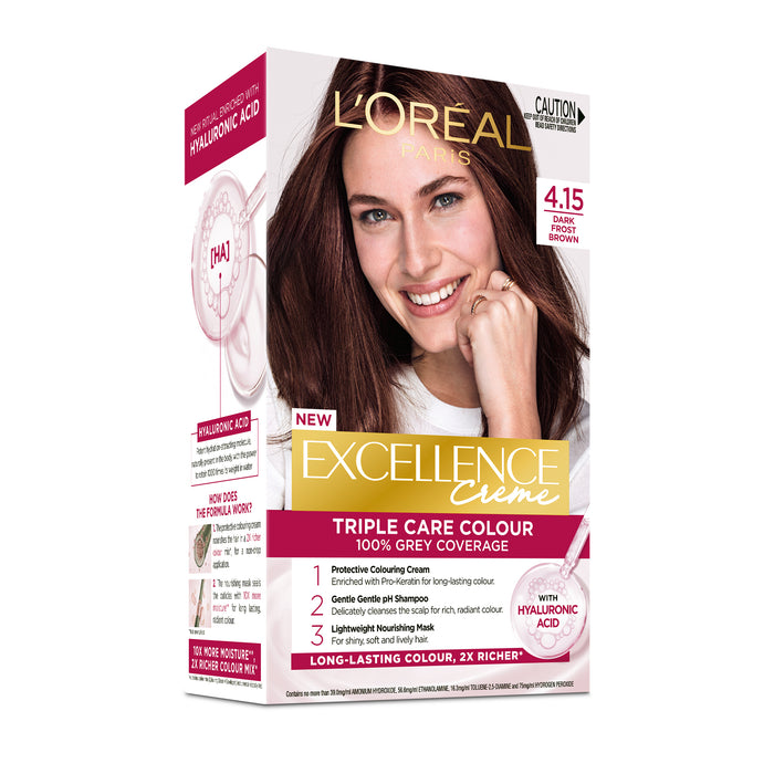 L'Oreal Excellence 4.15 Dark Frosted Brown