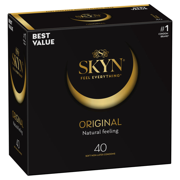 Ansell Lifestyles Condoms SKYN Original 40 Soft Latex Free