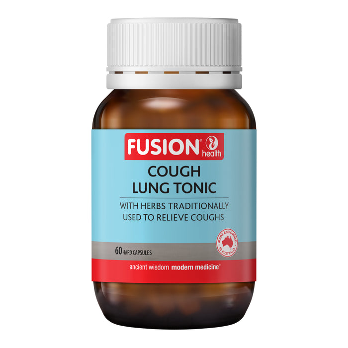 Fusion Cough Lung Tonic 60 Capsules