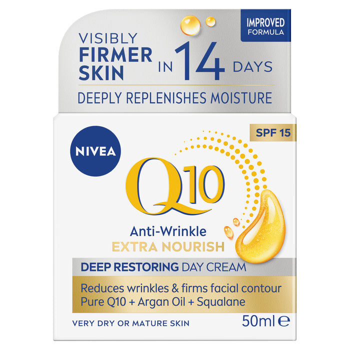 Nivea Q10 Power Day Cream Mature 60+ SPF 15 50ml.