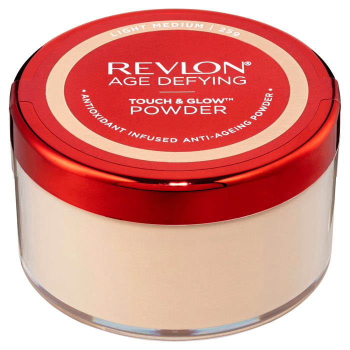 Revlon Age Defying Touch & Glow Powder Light Medium 25g.