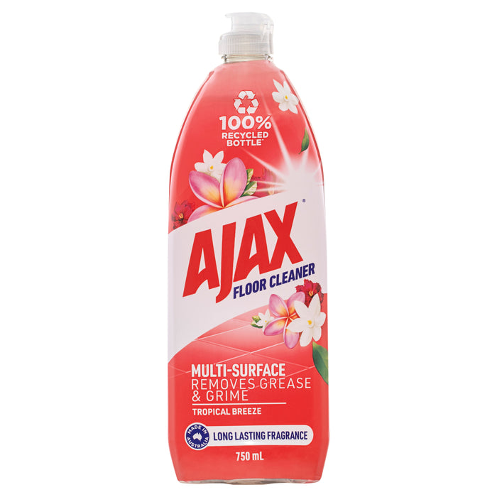 Ajax Floor Cleaner Tropical Breeze 750mL