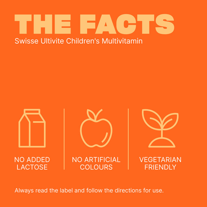 Swisse Childrens Ultivite 120 Tablets