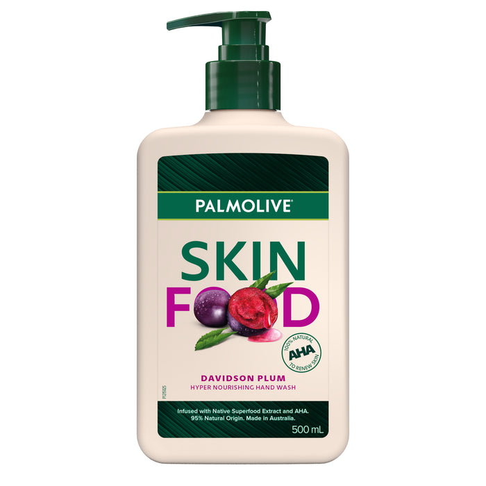 Palmolive Skin Food Hyper Nourishing Hand Wash Davidson Plum 500ml