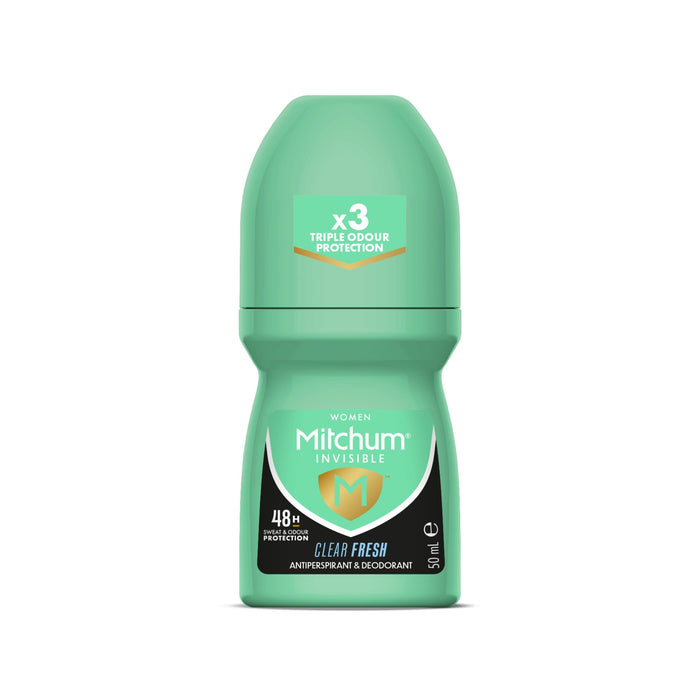 Mitchum Women Invisible Roll-On Clear Fresh 50mL