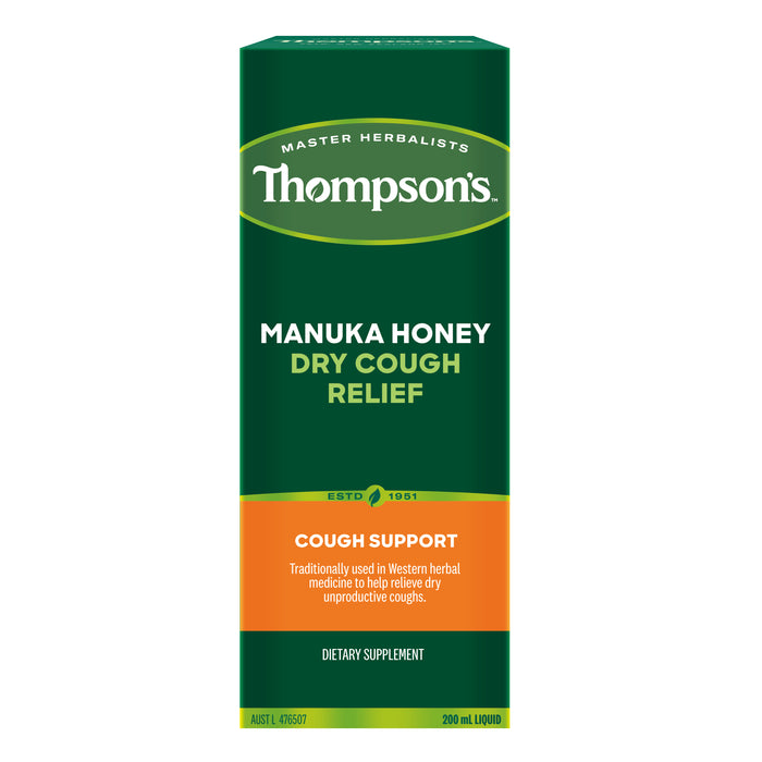 Thompsons Manuka Honey Dry Cough 200ml