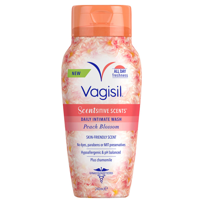 Vagisil Sensistive Scents Intimate Wash Peach Blossom 240ml