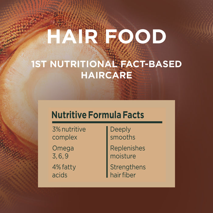 Garnier Fructis Hair Food Conditioner Smoothing Macadamia 350ml