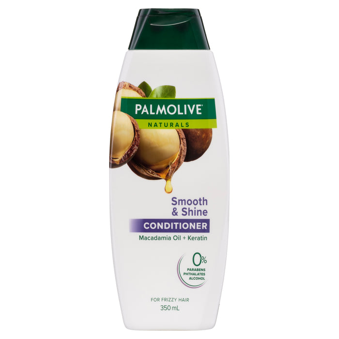 Palmolive Smooth & Shine Macadamia Oil + Keratin Conditioner 350mL.
