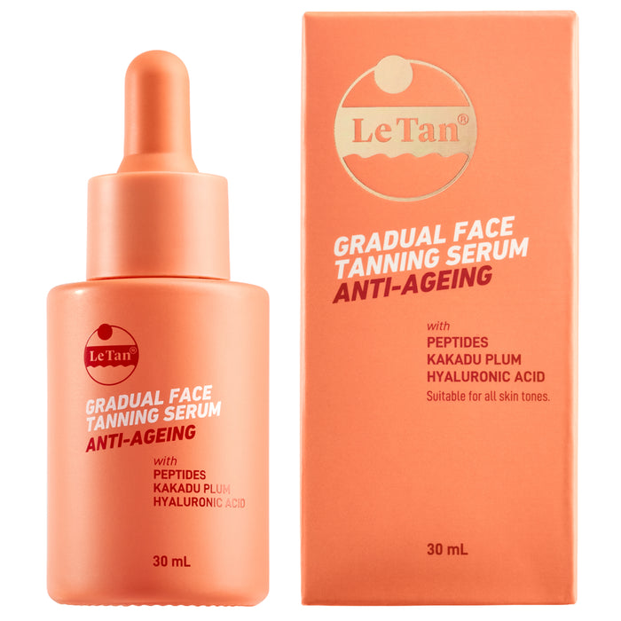 Le Tan Gradual Face Tanning Serum - Anti Ageing