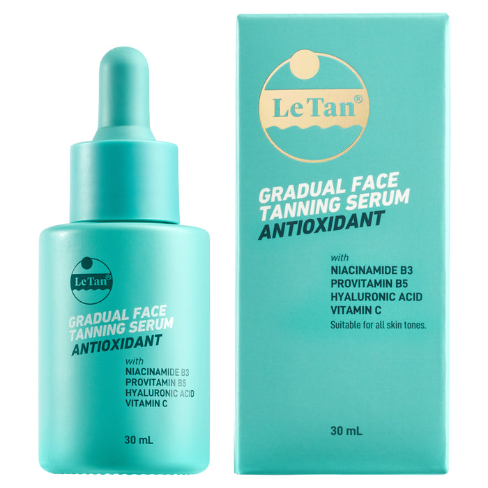 Le Tan Gradual Face Tanning Serum - Antioxidant