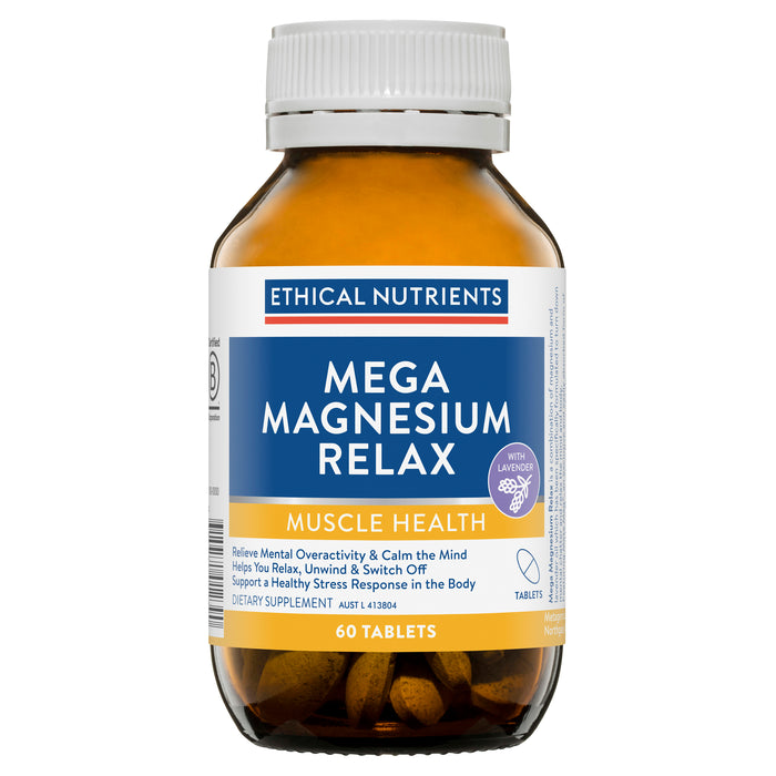 Ethical Nutrients Mega Magnesium Relax  60 Tablets