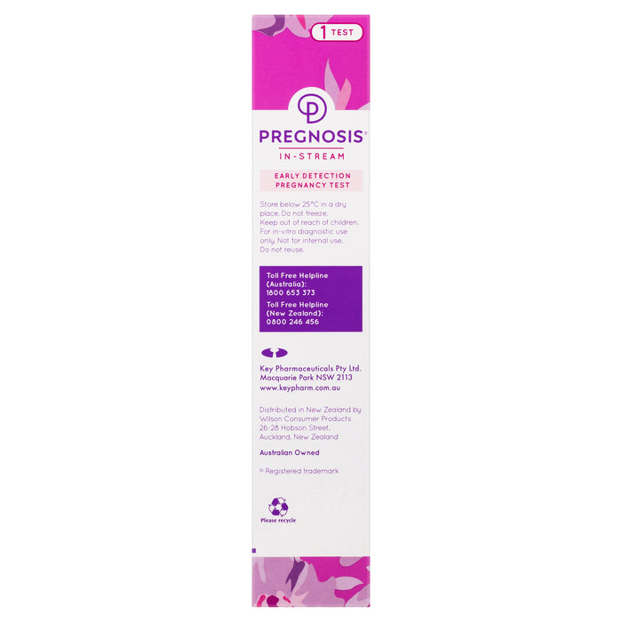 Pregnosis Clear In Stream 1 Test.