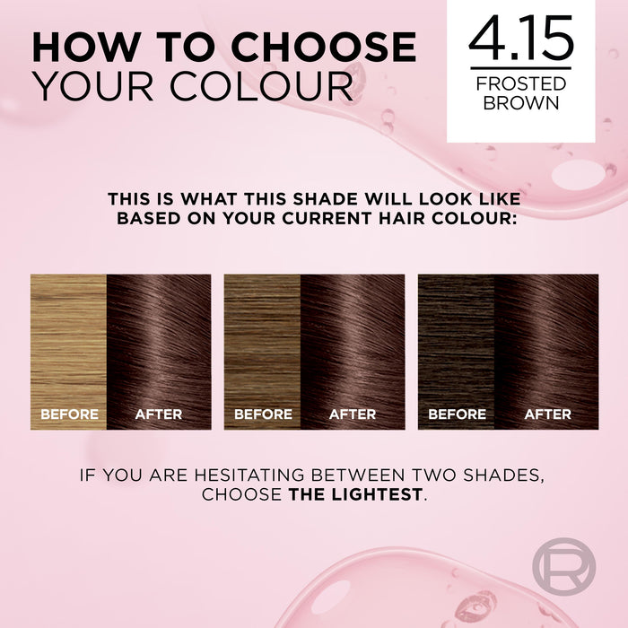 L'Oreal Excellence 4.15 Dark Frosted Brown