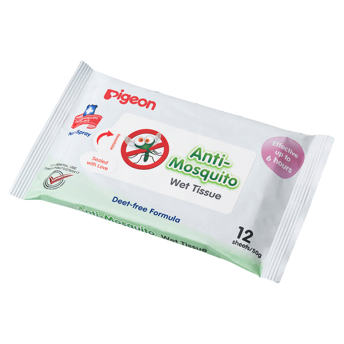 Pigeon Anti Mosquito Wipes 12.