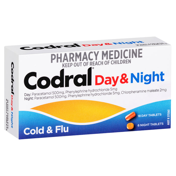 Codral PE Day & Night Tablets 24.