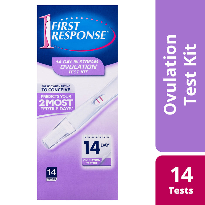 First Response 14 Day In-Stream Ovulation Test Kit