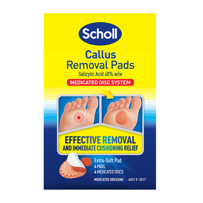 Scholl Callus Removal Pads.