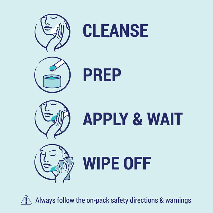 Nair Facial Hair Bleach.