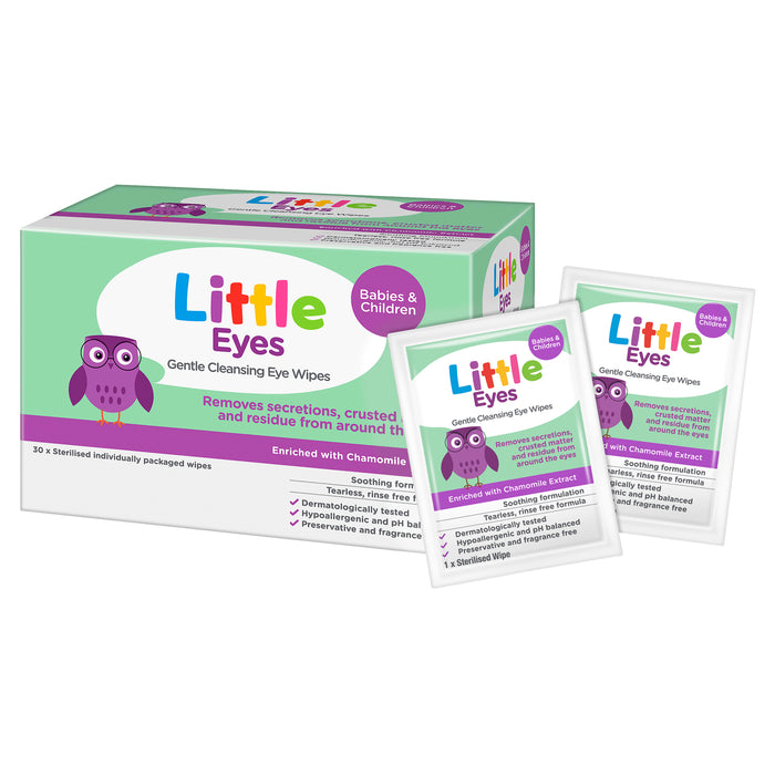 Little Eyes Cleansing Wipes 30.