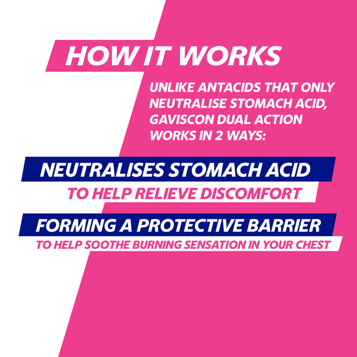 Gaviscon Dual Action Mixed Berry 500ml