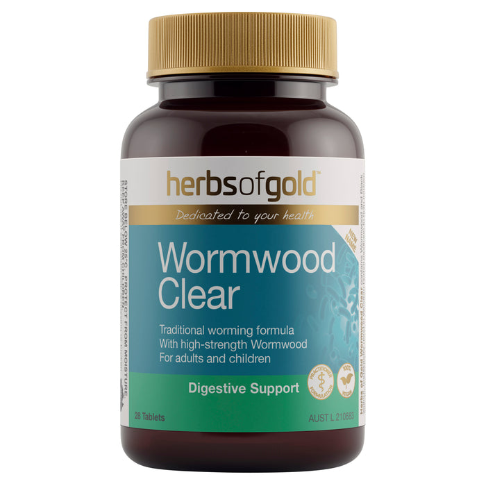 Herbs Of Gold Wormwood Clear (Formerly ParaStrike) 28 Tablets