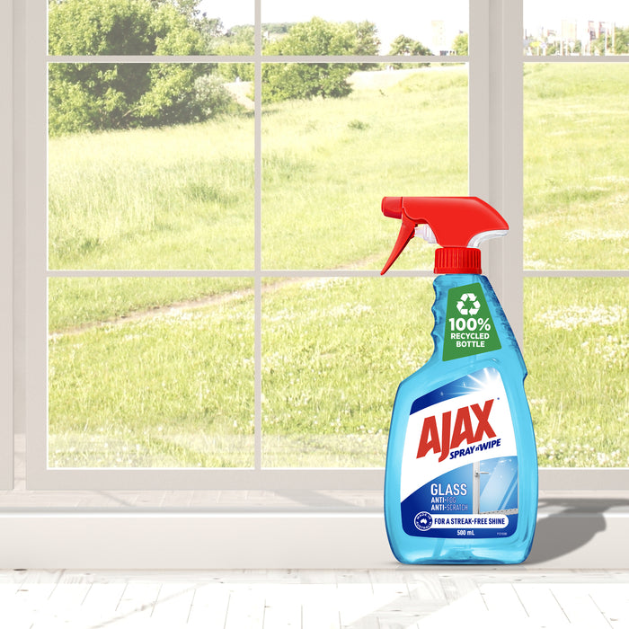 Ajax Spray n Wipe Glass Cleaner 500ml