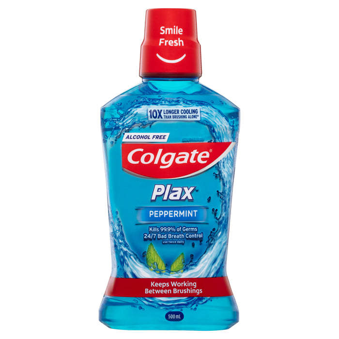 Colgate Plax Mouthwash Peppermint 500ml
