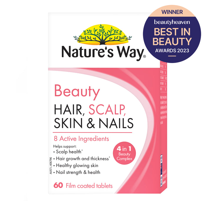 Nature's Way Hair Scalp Skin & Nails 60 Tablets