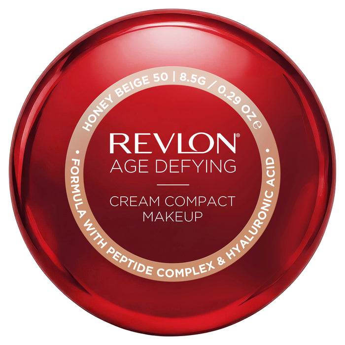 Revlon Age Defying Cream Compact Makeup Honey Beige 8.5g