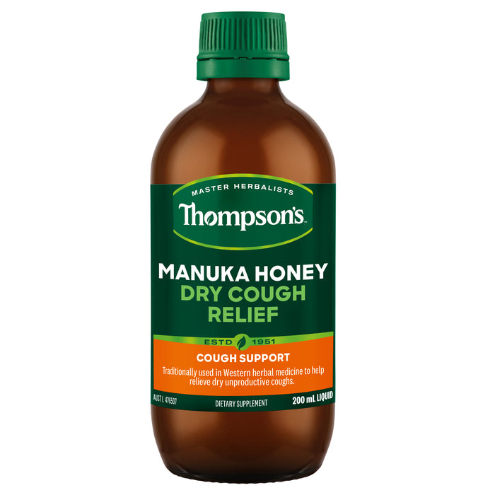 Thompsons Manuka Honey Dry Cough 200ml
