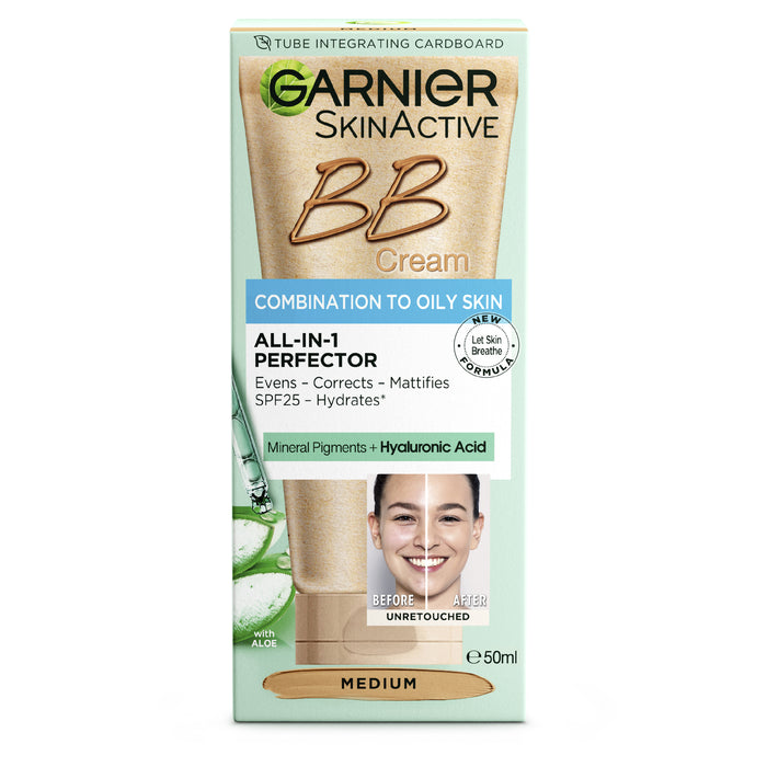 Garnier Skin Active BB Anti Age All-In-1 Perfector Oil Free Medium 50ml