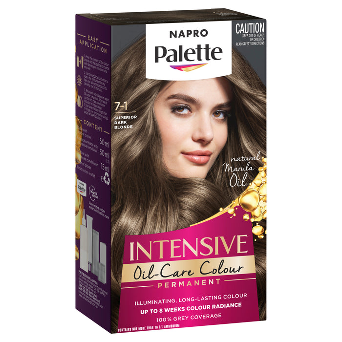 Napro Palette 7-1 Superior Dark Blonde Hair Colour.