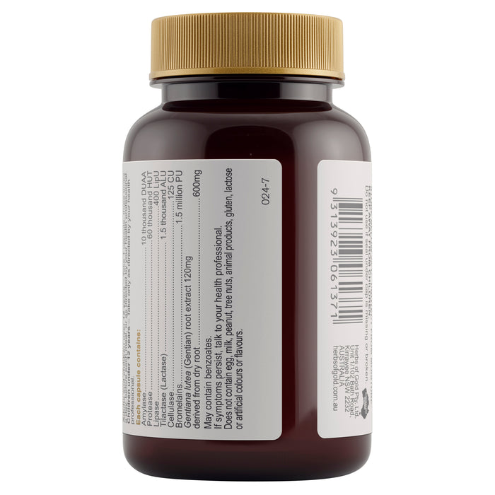 Herbs Of Gold Digest-Zymes 60 Capsules.