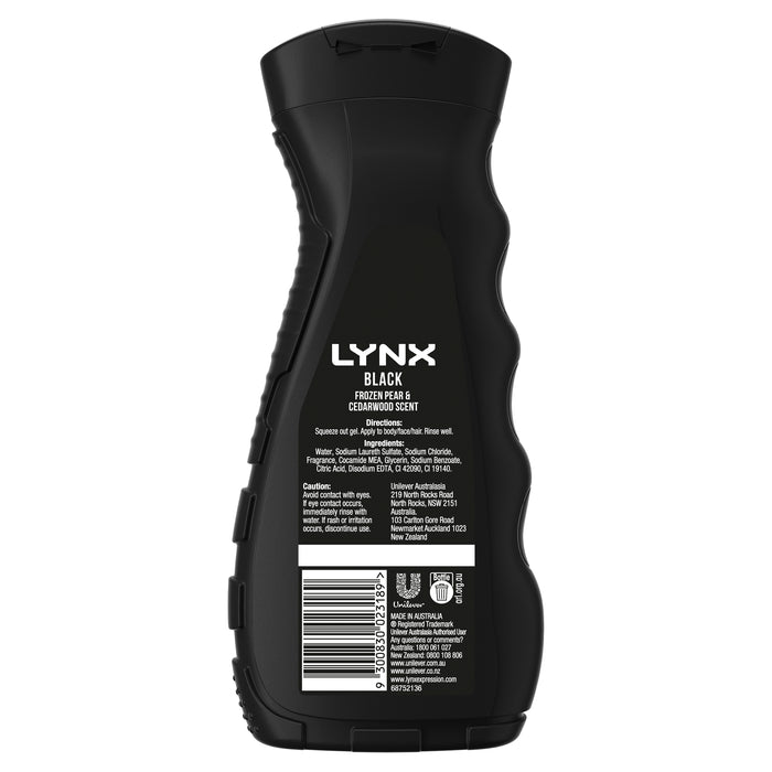 Lynx Shower Gel Black 400ml.