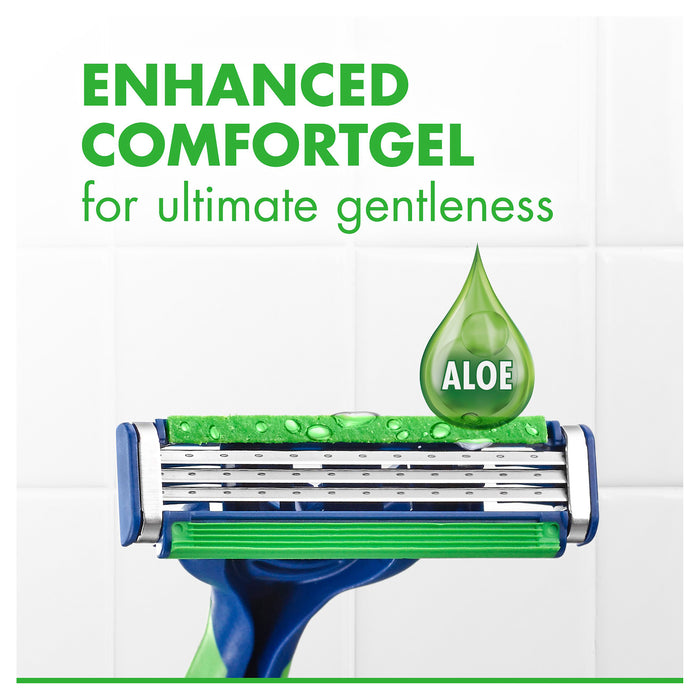 Gillette Sensor3 Sensitive Disposable Razor 4pk.